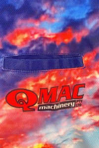 Custom Short Sleeve Polo Shirt Fashion Design Chest Pocket Whole Print Australian Agricultural Sublimation Sublimation Center Large Mechanical Engineering P1402 detail view-1